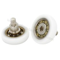 Rodamiento de 25mm con tornillo m5 para cabina ducha