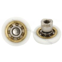 Rodamiento de 22mm articulado mampara ducha Ronal, Villeroy and Boch, Mileto