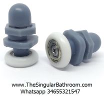 Cabina doccia AURLANE con ruote