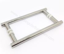 Tirador de acero inox. para puerta mampara de ducha