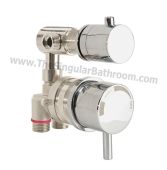 Thermostatic 2-way diverter valve